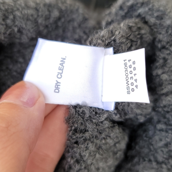 Pure J Jill wool blend sweater gray Pullover - Picture 5 of 6